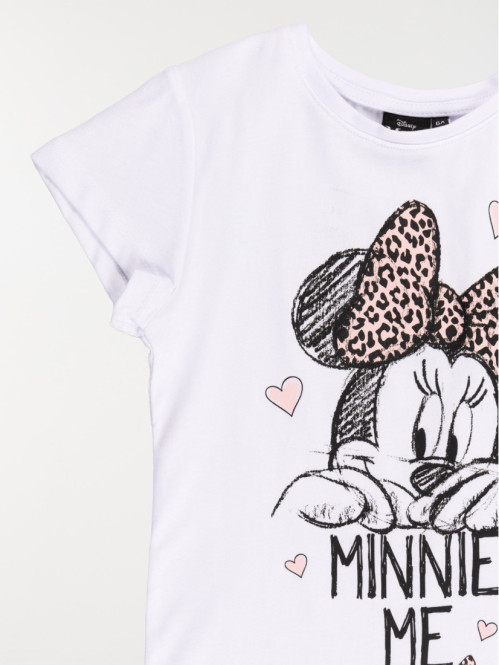 Tee-shirt Minnie me fille (3-8A)