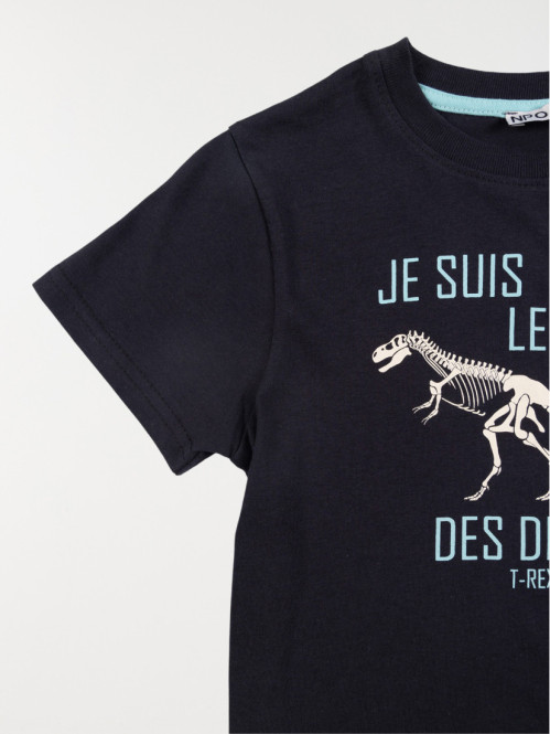 T-shirt dinosaure garçon (3-12A)
