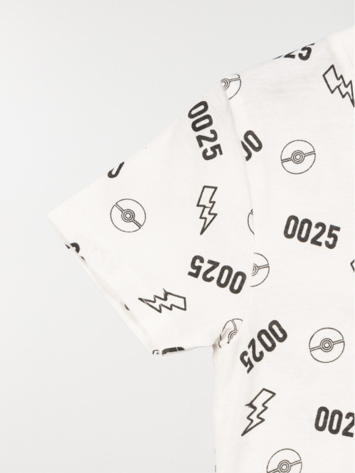 T-shirt Pikachu Pokémon garçon (3-12A) T-shirt Pikachu Pokémon garçon (3-12A)