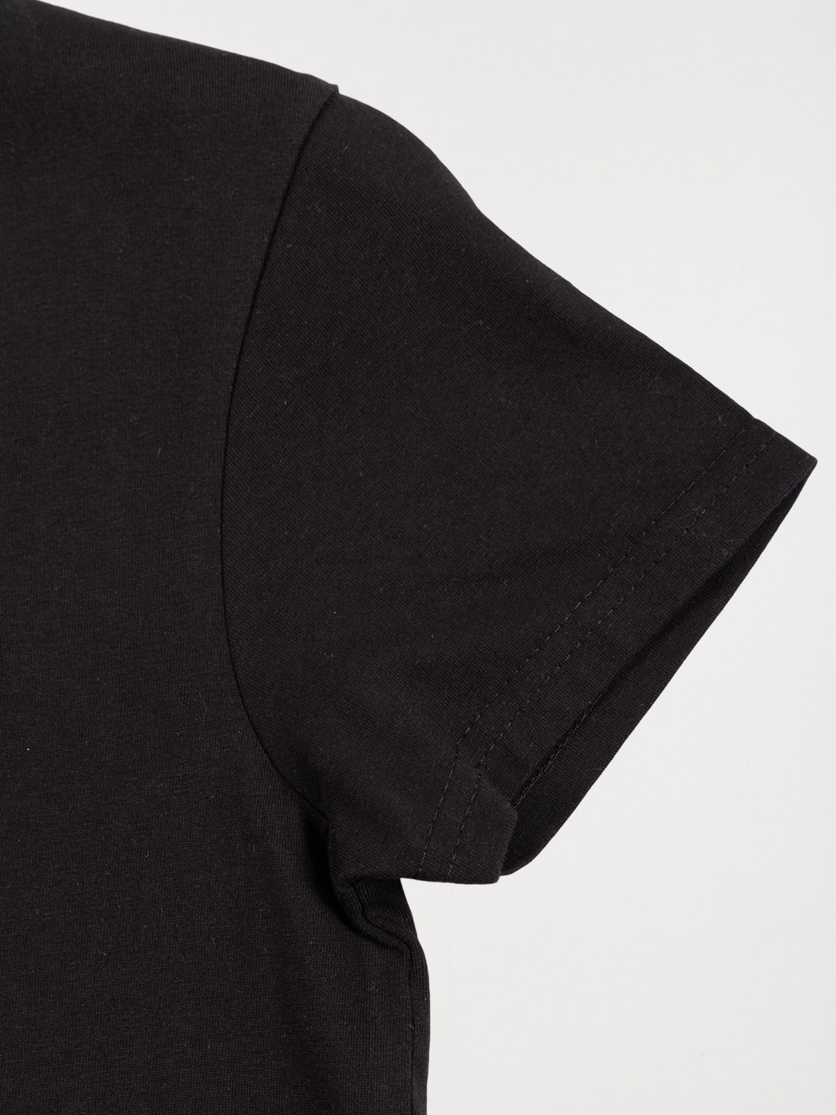 T-shirt noir message garçon (3-12A)