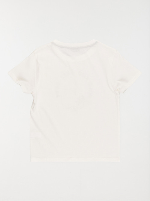 T-shirt lézard et message...