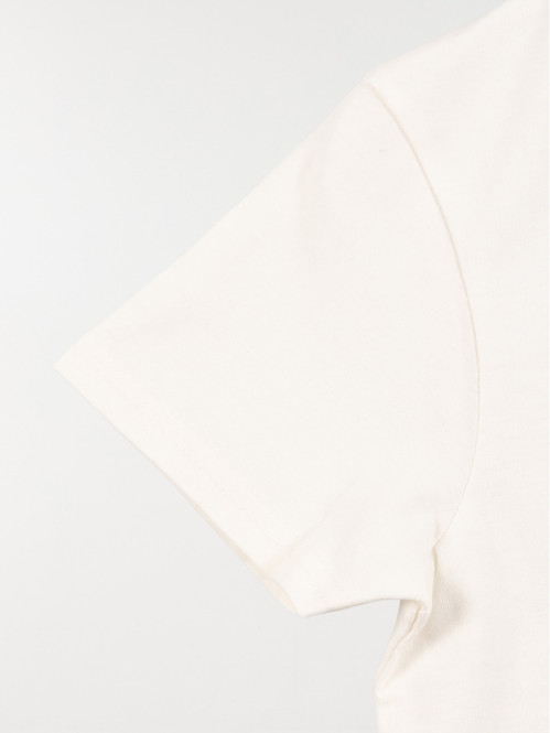 T-shirt lézard et message...