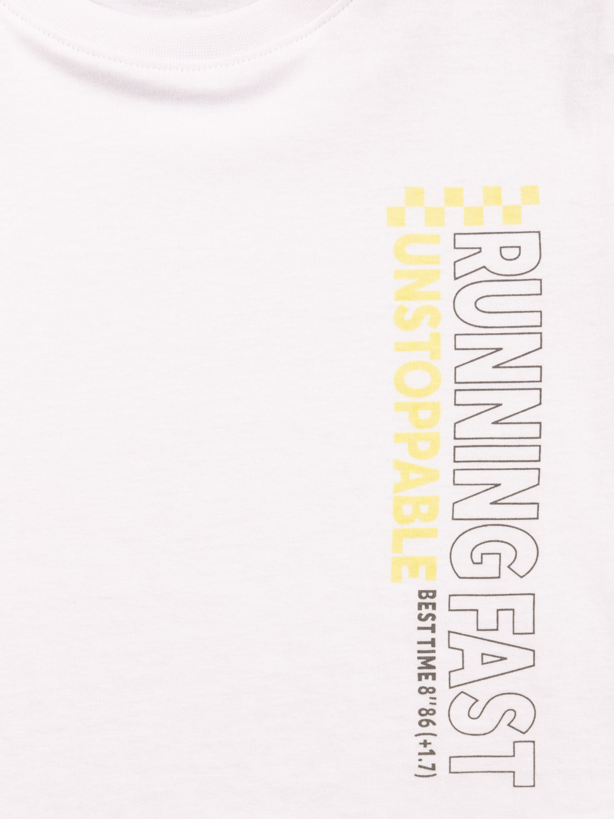 Tee-shirt garçon blanc imprimé (3-12A)