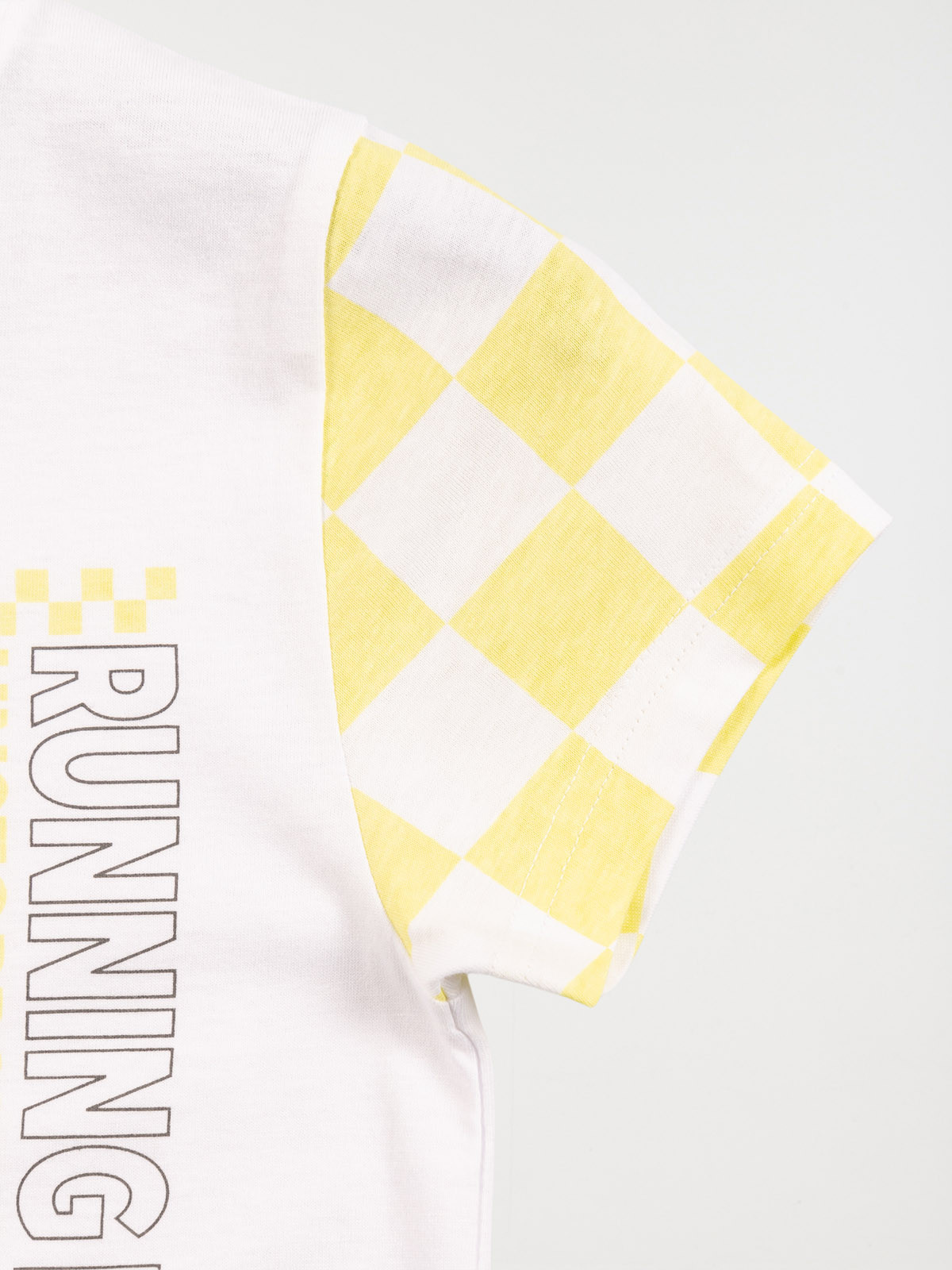 Tee-shirt garçon blanc imprimé (3-12A)