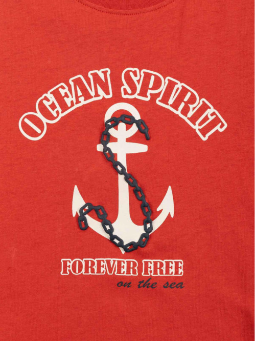 Tee-shirt motif ancre garçon (3-12A)