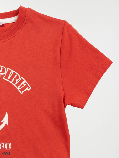 Tee-shirt motif ancre garçon (3-12A)