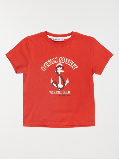Tee-shirt motif ancre garçon (3-12A)