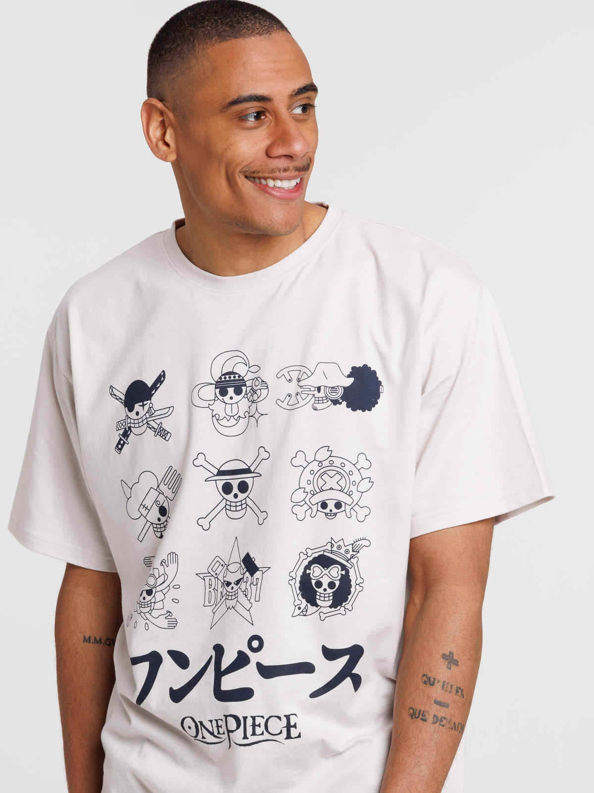 Tee-shirt bleu One piece homme