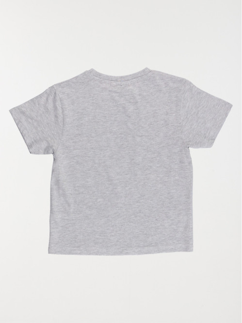 Tee-shirt Mario gris garçon (3-12A)