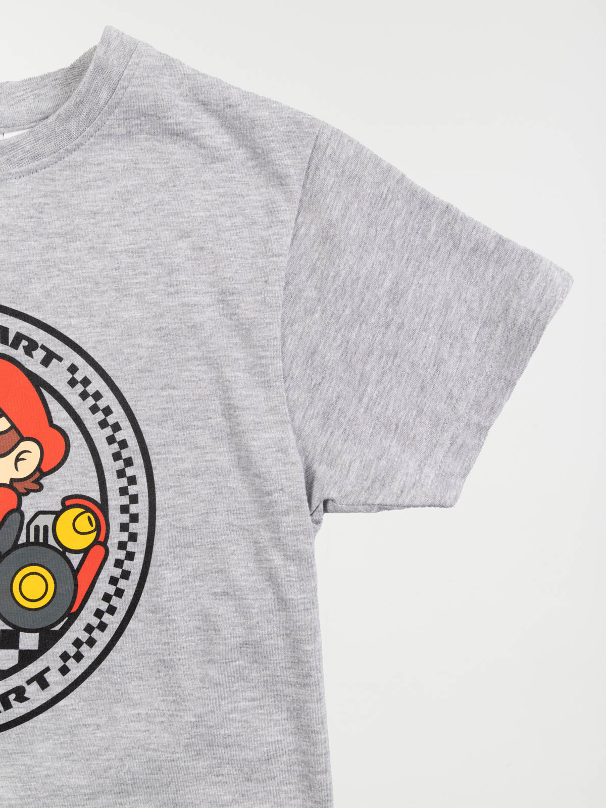 Tee-shirt Mario gris garçon (3-12A)
