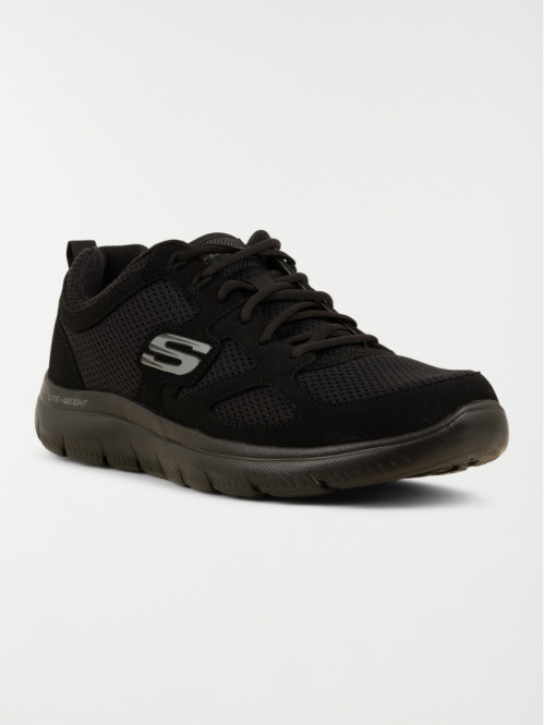 Baskets noires homme Skechers (40-46) Baskets noires homme Skechers (40-46)