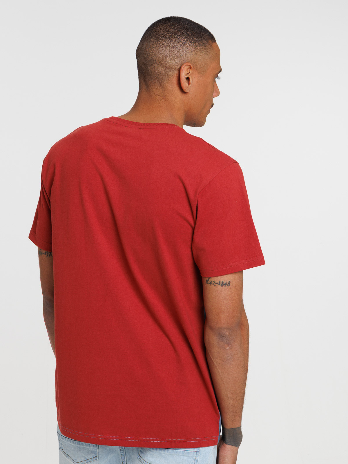 T-shirt 100% coton tricolore homme T-shirt 100% coton tricolore homme