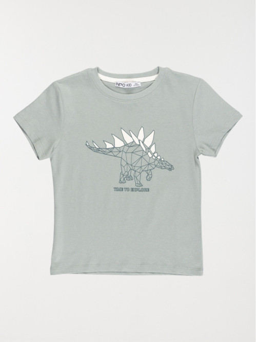 Tee-shirt dinosaure garçon (3-12A)