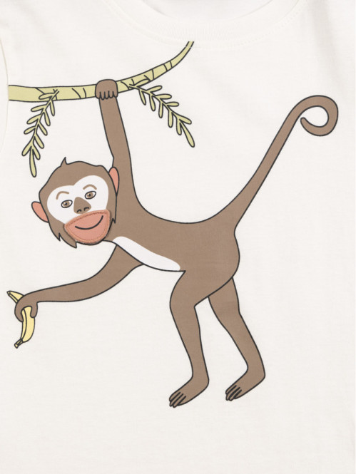 Tee-shirt motif singe garçon (3-8A) Tee-shirt motif singe garçon (3-8A)