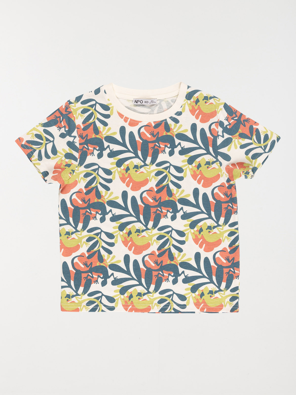 Tee-shirt motif végétal garçon (3-12A)