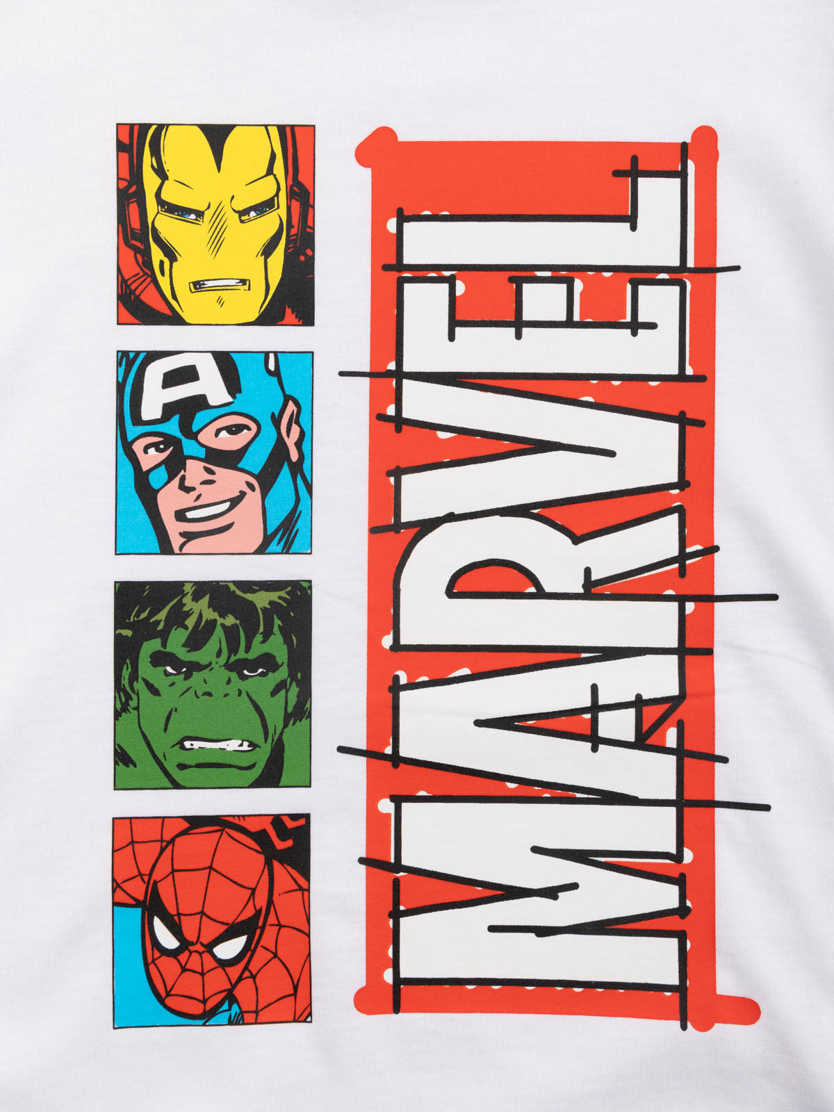 T-shirt MARVEL blanc garçon (3-12A) T-shirt MARVEL blanc garçon (3-12A)