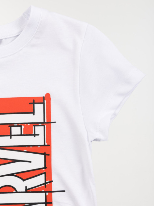 T-shirt MARVEL blanc garçon (3-12A) T-shirt MARVEL blanc garçon (3-12A)
