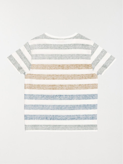 Tee-shirt rayures garçon (3-12A) Tee-shirt rayures garçon (3-12A)