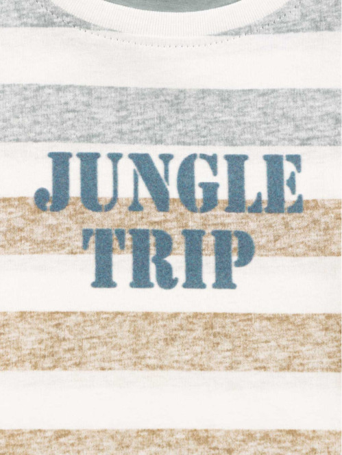 Tee-shirt rayures garçon (3-12A) Tee-shirt rayures garçon (3-12A)