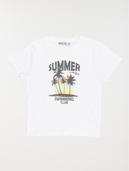 Tee-shirt summer garçon (3-12A)