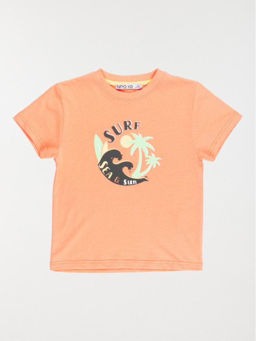Tee-shirt motif surf garçon (3-12A)