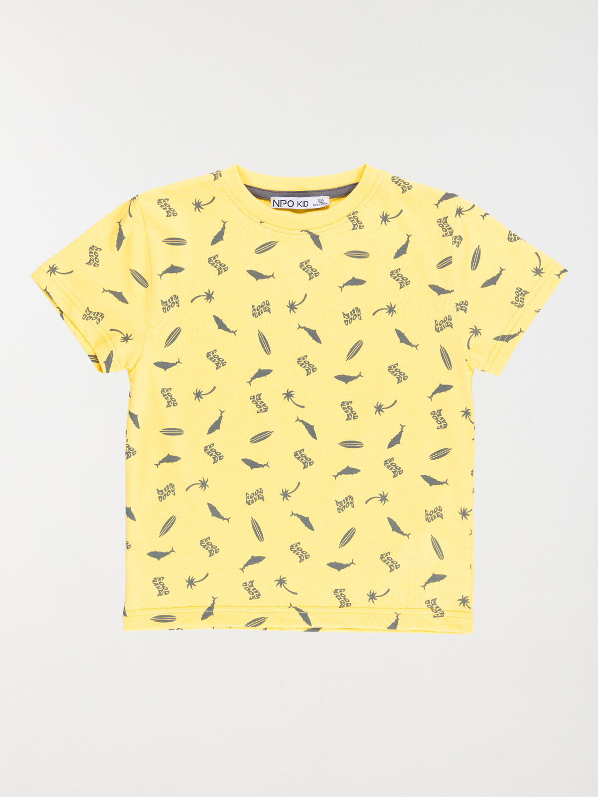 Tee-shirt motif requin garçon (3-12A)