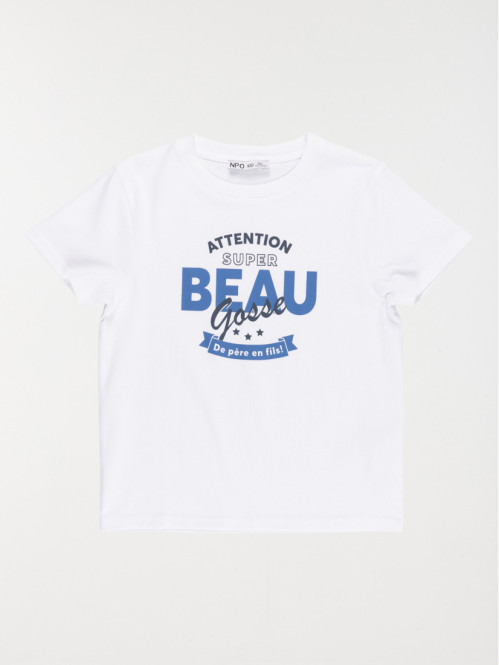 T-shirt garçon fête des pères (3-12A)