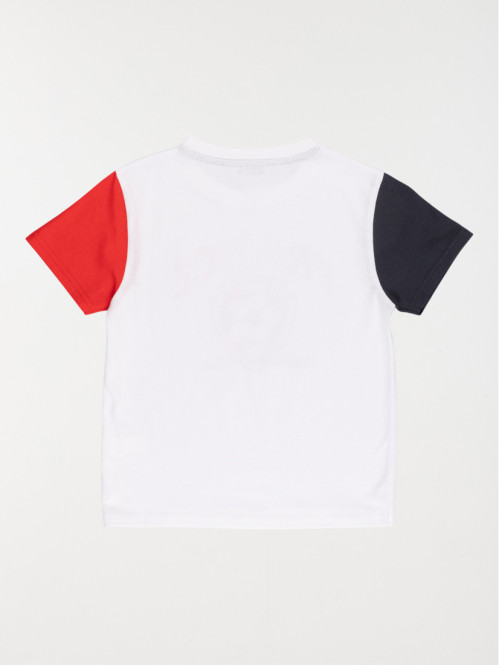 Tee-shirt blanc football garçon (3-12A) Tee-shirt blanc football garçon (3-12A)