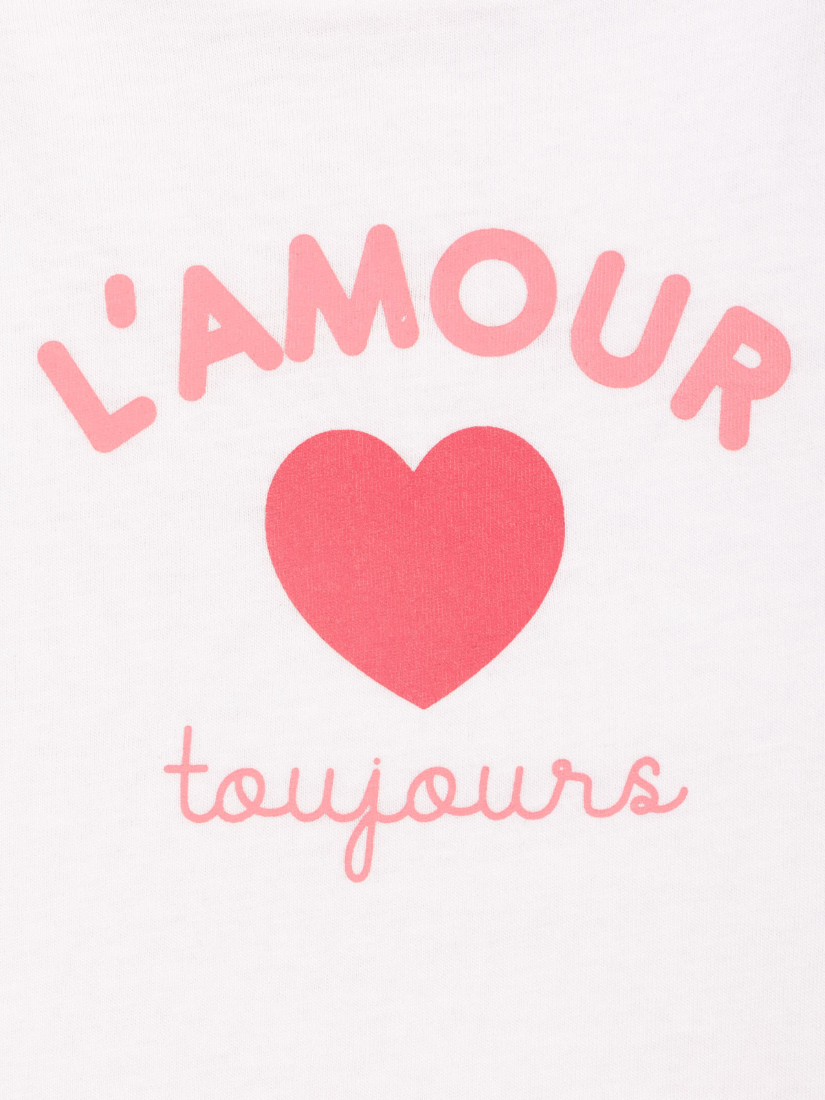 T-shirt l'amour toujours fille (3-12A)