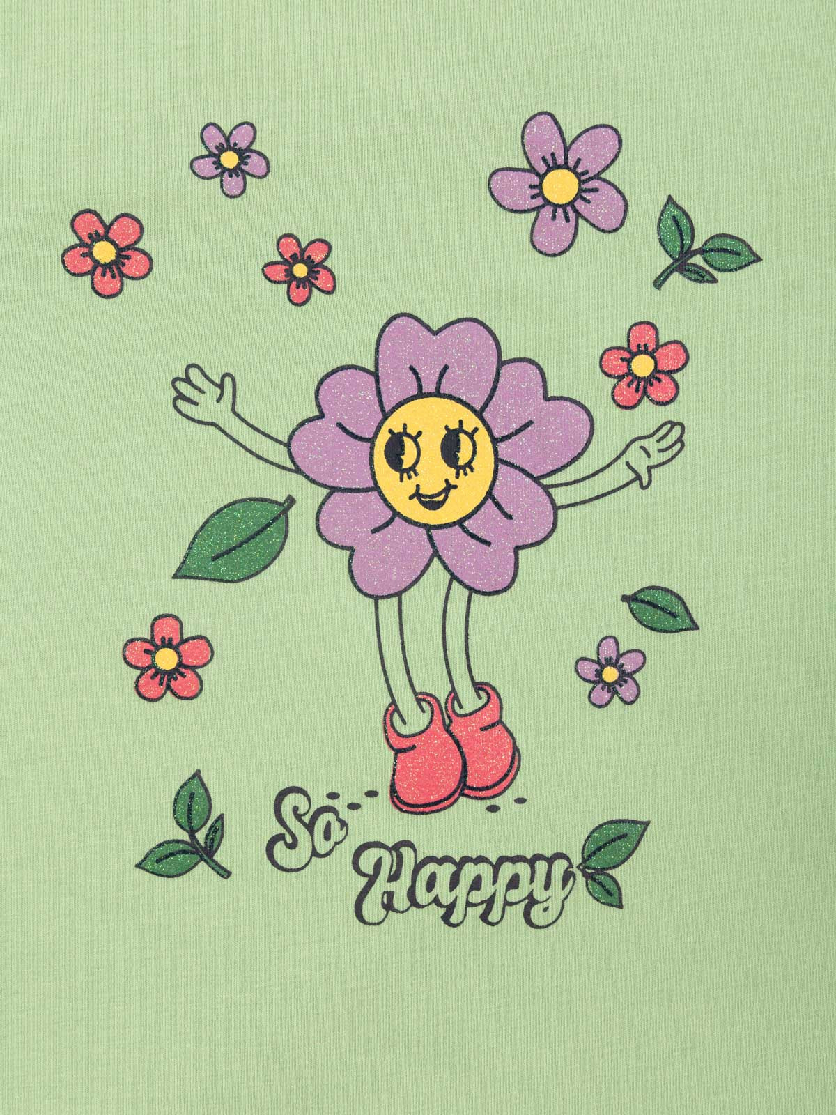 T-shirt so happy fille (3-12A)