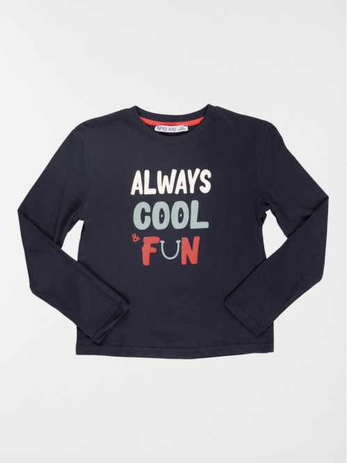 Tee-shirt message garçon (3-12A)