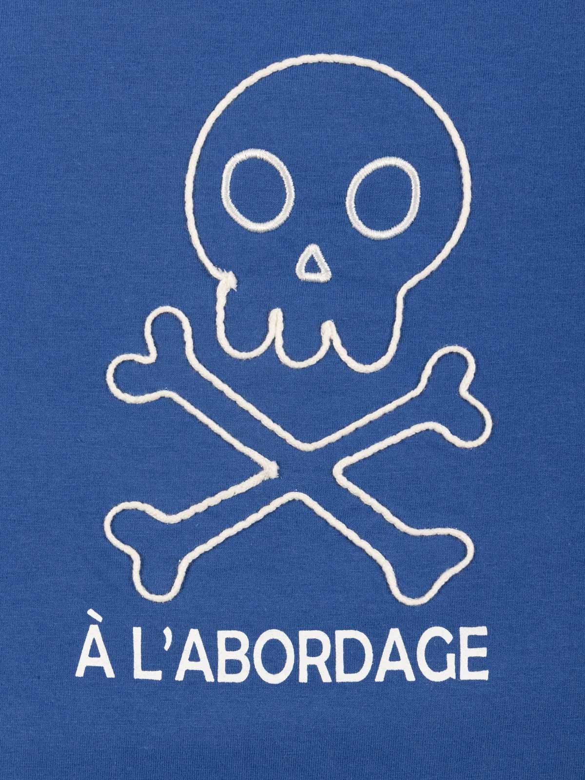 T-shirt à l'abordage bleu (3-12A)