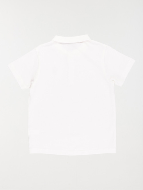 Polo blanc 100% coton...