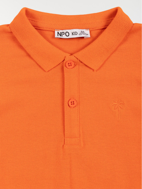Polo orange tonic garçon (3-12A) Polo orange tonic garçon (3-12A)