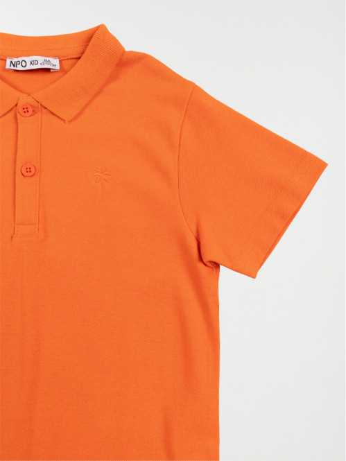 Polo orange tonic garçon (3-12A) Polo orange tonic garçon (3-12A)