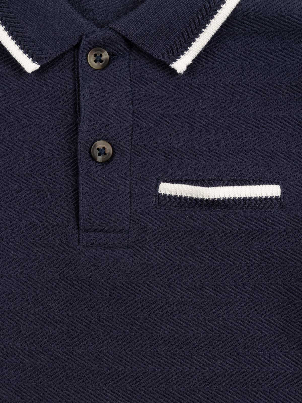 Polo marine kid garçon (3-12A)