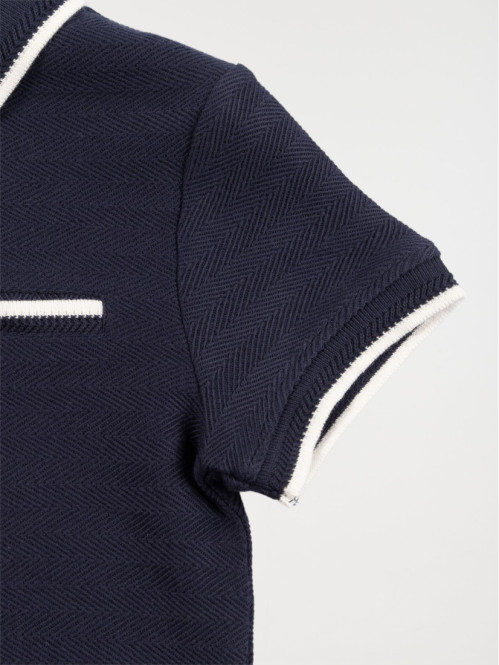 Polo marine kid garçon (3-12A)