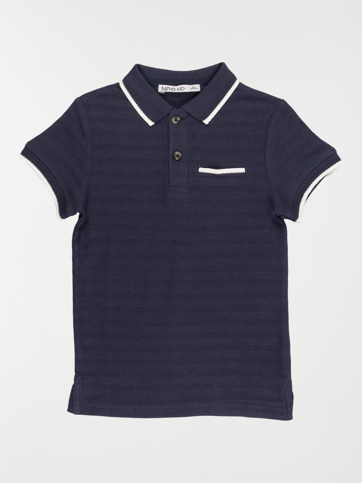 Polo marine kid garçon (3-12A)