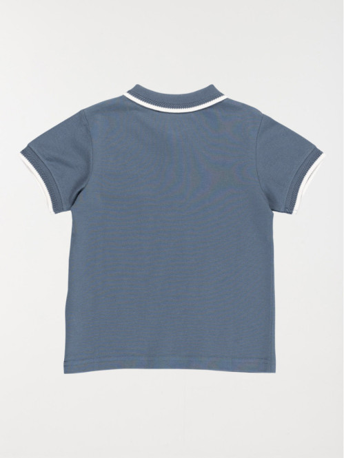 Polo indigo garçon (3-12A)