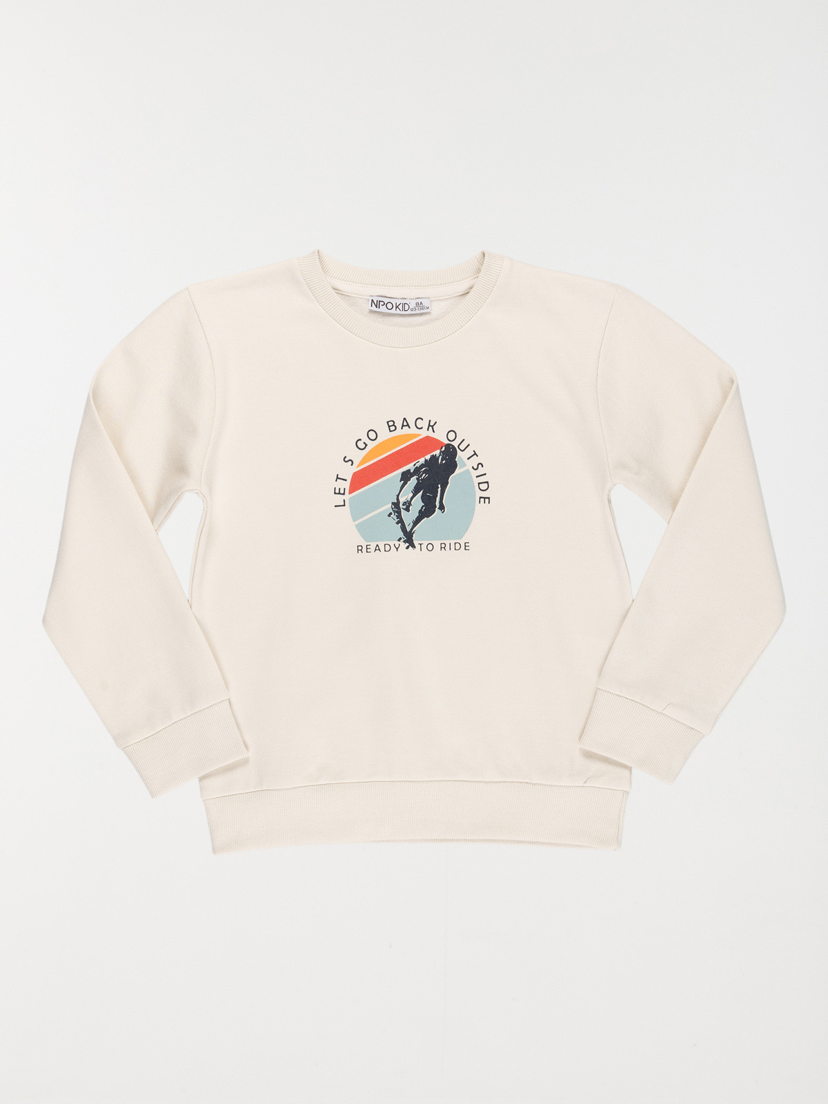 Sweat skate et message garçon (3-12A)