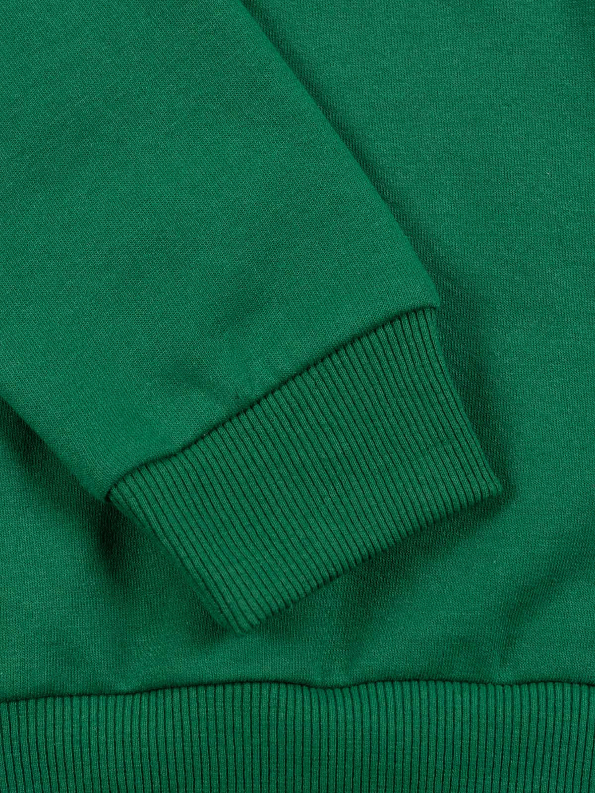 Sweat capuche vert sapin garçon (3-12A)
