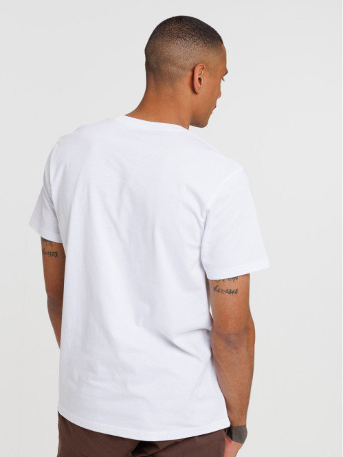 T-shirt imprimé blanc homme