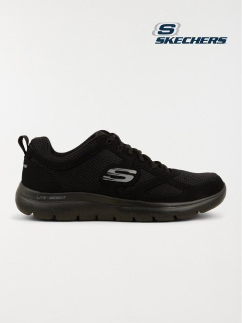 Baskets noires homme Skechers (40-45)