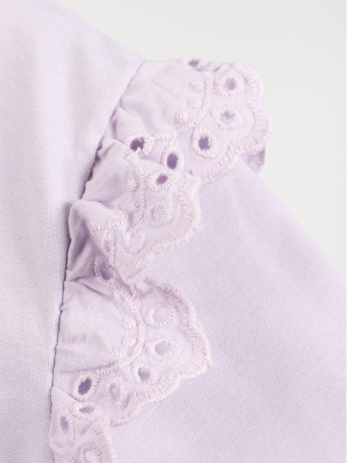 Sweat lilas fille (3-12A)