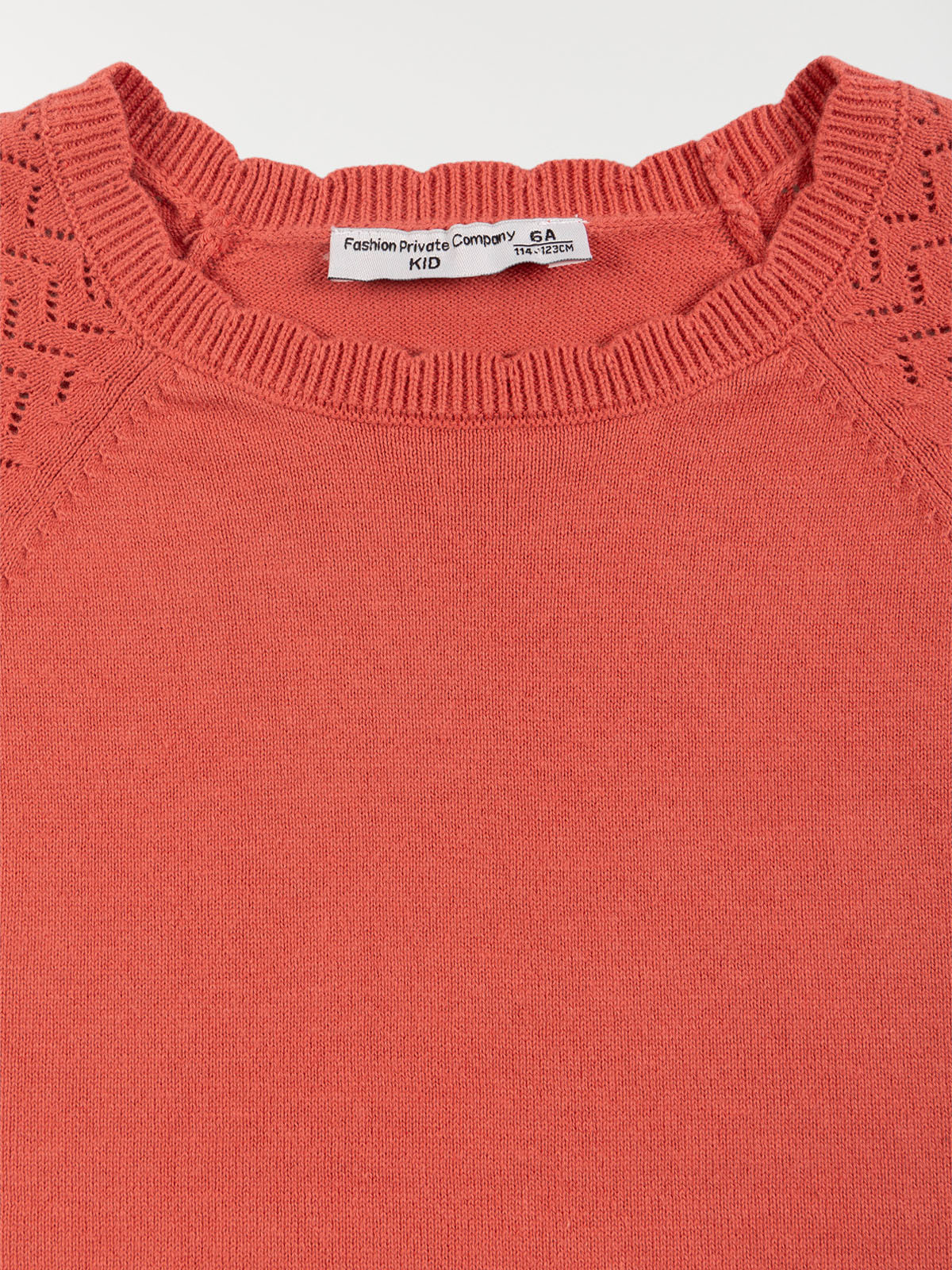 Pull safari red fille (3-12A) Pull safari red fille (3-12A)