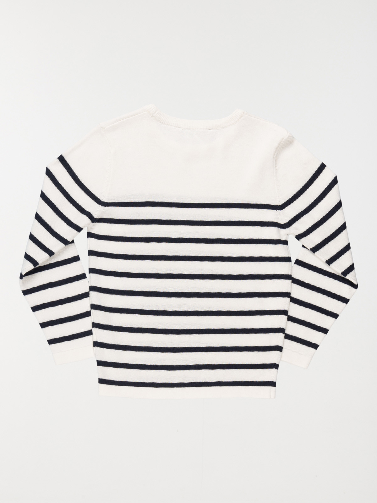 Pull rayé col rond garçon (3-12A) Pull rayé col rond garçon (3-12A)