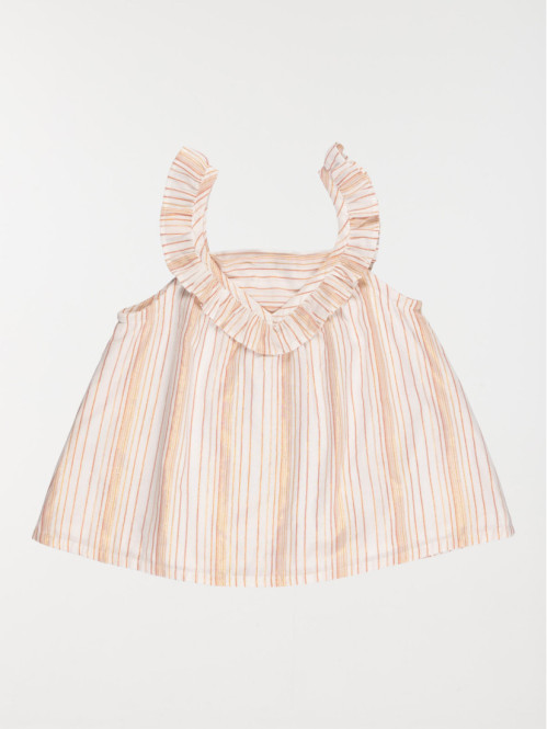 Blouse rayée fille (3-12A)