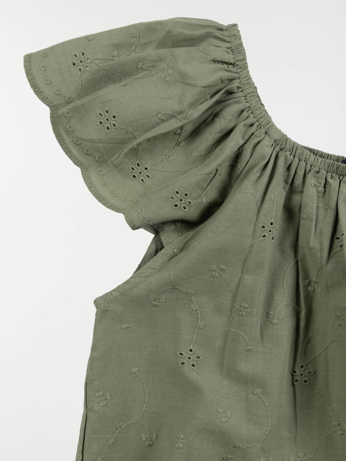 Blouse broderie anglaise fille (3-12A) Blouse broderie anglaise fille (3-12A)