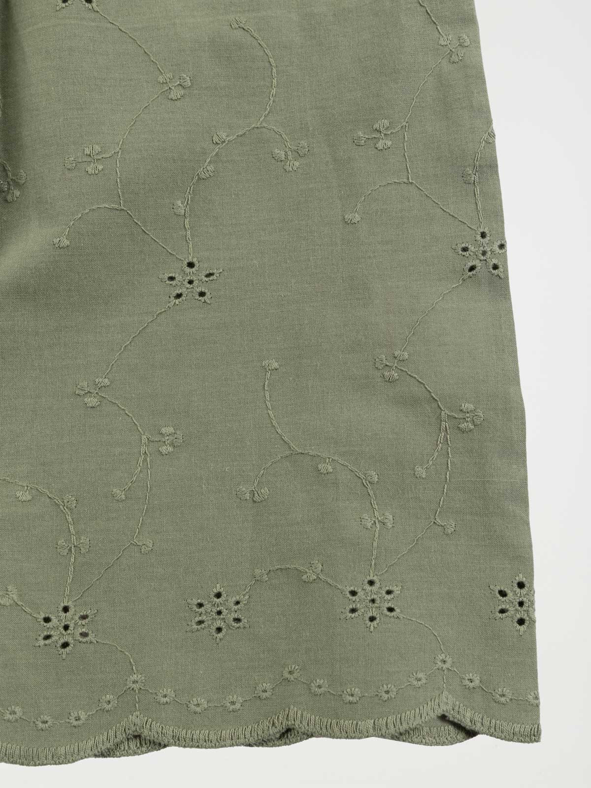 Blouse broderie anglaise fille (3-12A) Blouse broderie anglaise fille (3-12A)