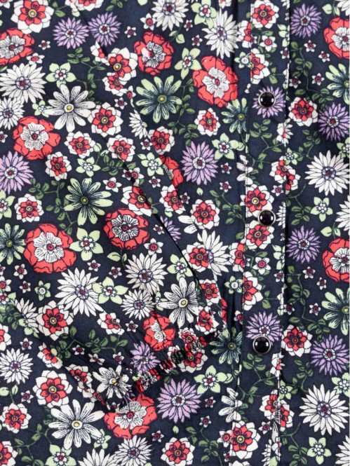 Blouse imprimé fleuri fille...